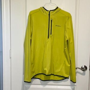Eddie Bauer Men’s XLT Citron Yellow Long Sleeve Pullover